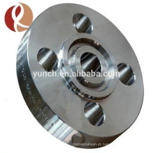 Asm b381 flange de titânio de alta qualidade f2 titanium flange de pescoço de soldagem